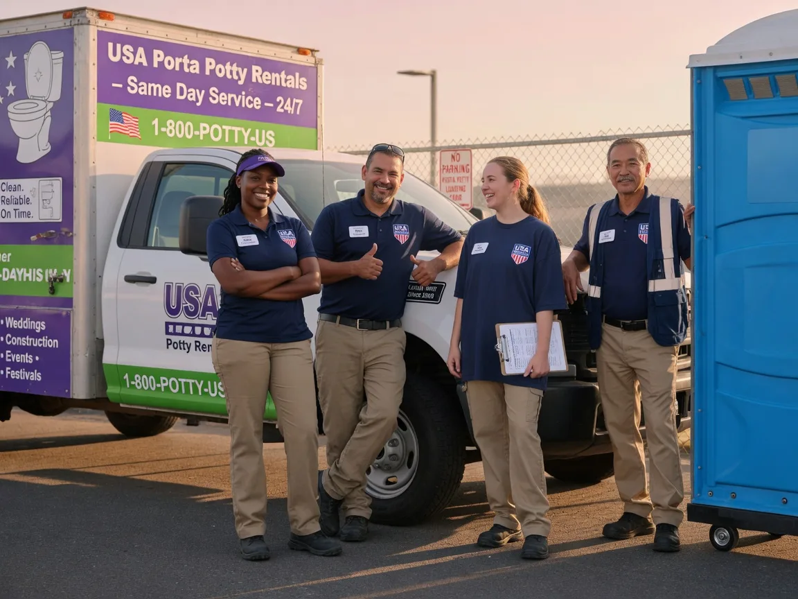 Porta Potty Rental company in Ridgeway, OH